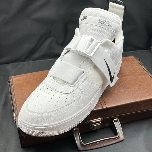 Nike Air Force 1 Utility 'White Black' (2018) - Picture 5 of 8